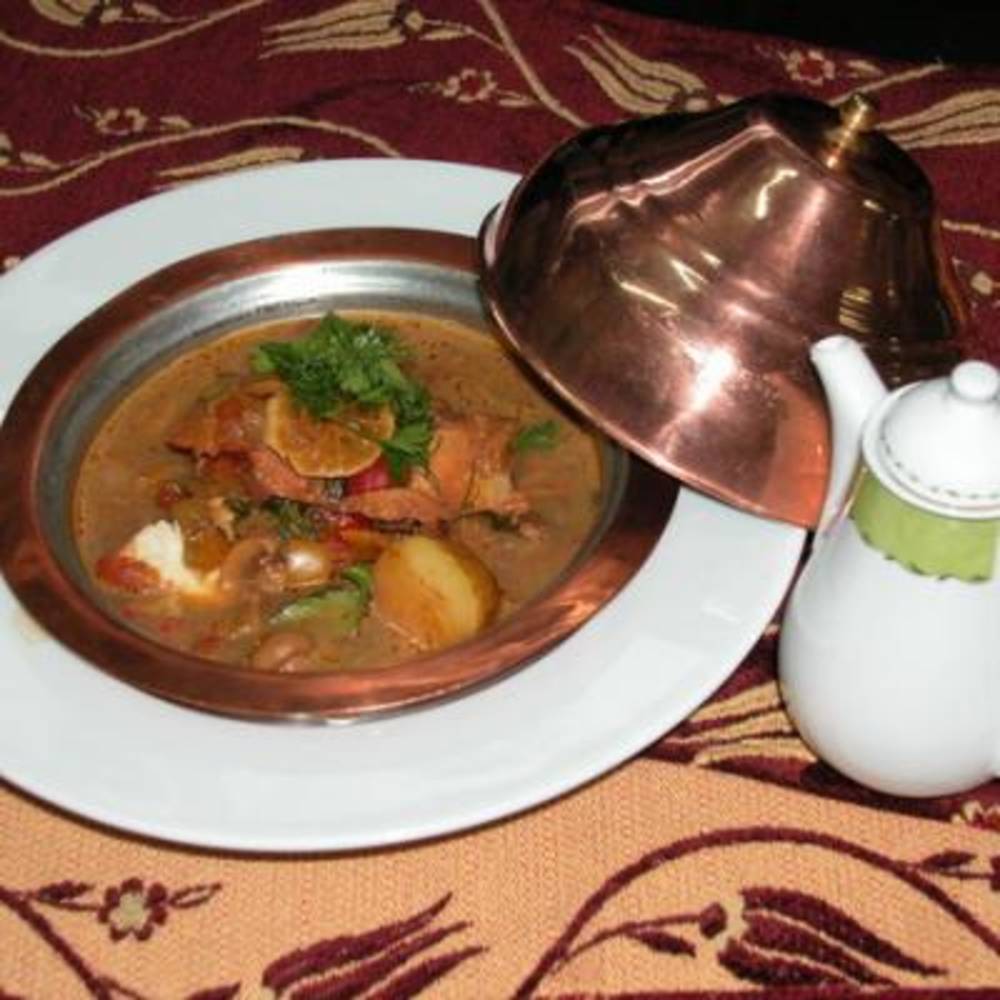 Cod Fish Stew Bugulama Serve With Turkish Tea Resize