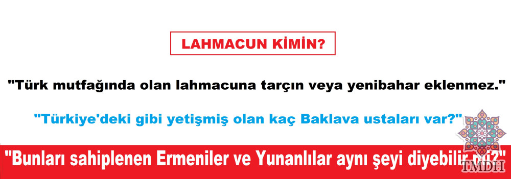 LAHMACUN KİMİN?