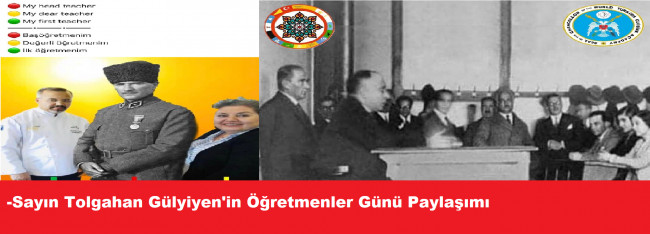 24 KASIM ÖĞRETMENLER GÜNÜNDE ANLAMLI PAYLAŞIM