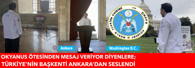 TÜRKİYE&#039;NİN BAŞKENTİ ANKARA&#039;DAN SESLENDİ