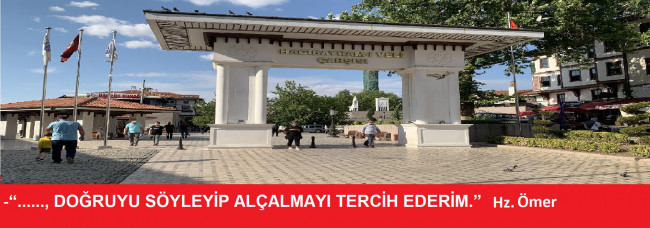 &quot;YALAN SÖYLEYİP YÜCELMEKTENSE...&quot;