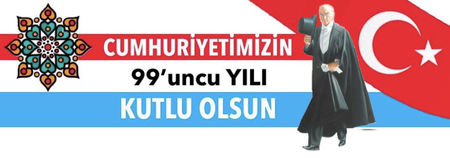 CUMHURİYET BAYRAMIMIZ KUTLU OLSUN