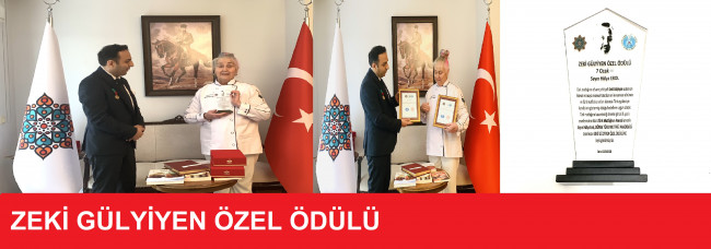 ZEKİ GÜLYİYEN ÖZEL ÖDÜLÜNE SAYIN HÜLYA EROL LAYIK GÖRÜLMÜŞTÜR