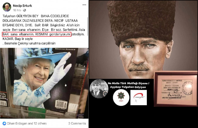 İNGİLTERE KRALİÇESİ GÖNDERMESİNE MUSTAFA KEMAL CEVABI