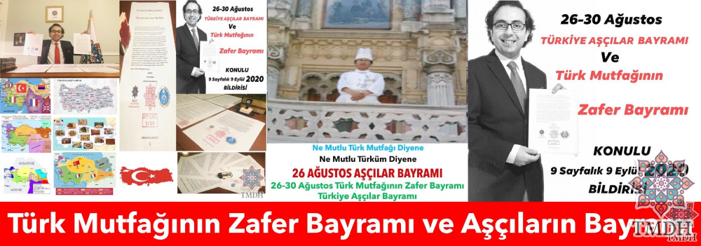 26 AĞUSTOS AŞÇILAR BAYRAMI KUTLU OLSUN