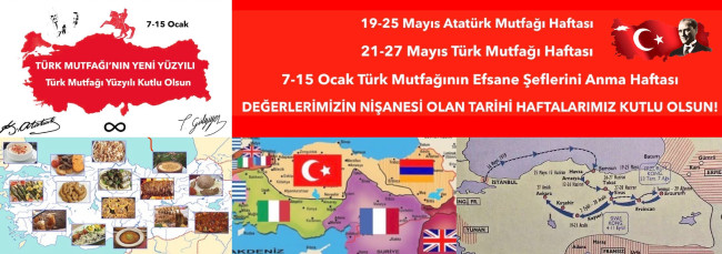 ATA + TÜRK MUTFAĞI HAFTASI KUTLU OLSUN