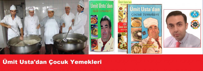 “YEMEK KİTAPLARINDAN BİRİNİ ÇOCUKLARA ARMAĞAN ETMİŞTİR” DEDİ